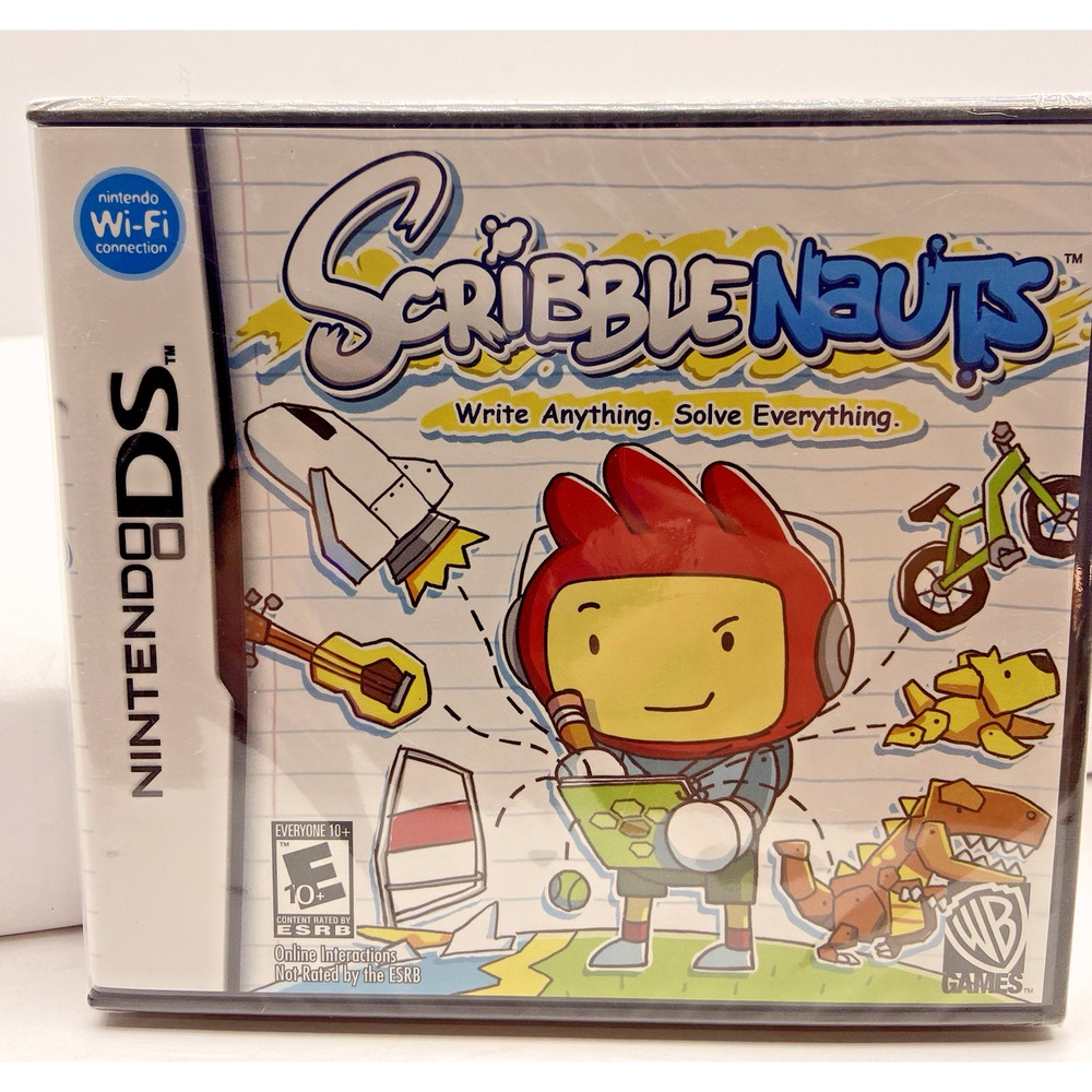 Scribblenauts Nintendo DS 2009 New Sealed